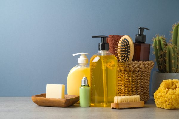 Beauty,Treatment,Products,Over,Gray,Background.,Natural,And,Organic,Body Beauty,Treatment,Products,Over,Gray,Background.,Natural,And,Organic,Body